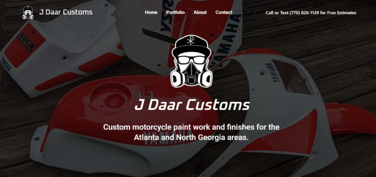 J Daar Customs home page